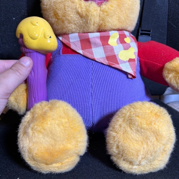 Vintage Disney Talking Moving Wiggle Winnie the Pooh Honey Stuffed Plush Animal - Picture 2 of 5